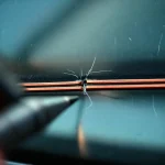 Фото по теме: Как найти обрыв токопроводящей дорожки на обогреве стекла